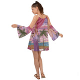 Palm Beach Melissa Kimono Sleeves Boho Dress