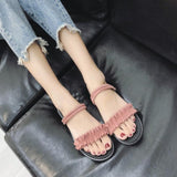 Women Fashion Style Sandals Female Lace Indoor