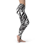 Womens Zebra Stripes Leggings