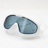Big frame Professional Swimming Waterproof soft silicone glasses swim Eyewear Anti-Fog UV men women goggles for men women