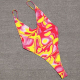 New Sexy high Leg cut One Piece Swimsuit Thong Swimwear Women's Backless Monokini Brazilian Bathing Suit