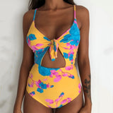 2021 New Arrival  One Piece Bathing Suit Women Swimsuit Hollow Out Swimwear Summer Beachwear
