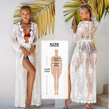 White Crochet Bikini Cover Up with Fringe Trim Women Sexy Hollow Tunic Beach Dress 2021 Summer Bathing Suit Beachwear