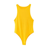 2021 New Summer Autumn Jumper Body suit Women Casual Sexy Slim Beach  Jumpsuit Romper Bodysuit Solid Brand Suit