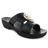 AEROSOFT - Taboo Open Toe Comfortable Slide Sandals for Women